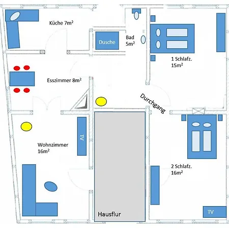 Ihr Zuhause Am Jakobikirchhof 아파트 *